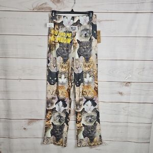 Brief Insanity You Had Me At Meow Cat Lover's Delight Pajama Pants Small